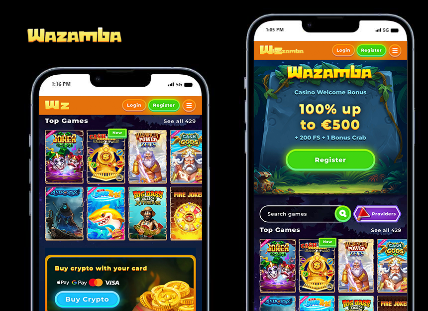 Sports bonuses at Wazamba betting site 